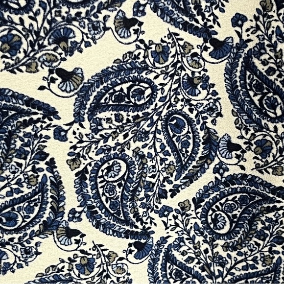 Women’s Lulus Taj Mahal Tour Lined Shift Dress in Blue & White Size Medium - Picture 4 of 12